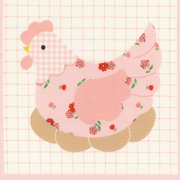 Farmhouse Fancy FH25970 Tea Towel Project Panel by Poppie Cotton, Image