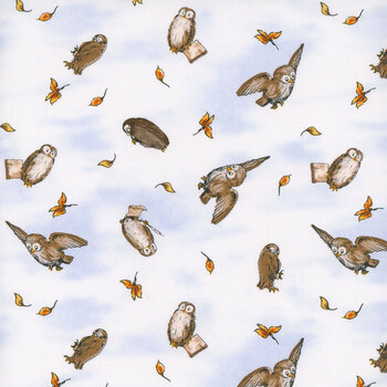 Classic Winnie 8718-11 Light Blue by W.A. Dodge for Studio E Fabrics, Image