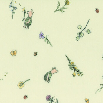 Classic Winnie Minky 8767MK-60 Lt. Green by W.A. Dodge for Studio E Fabrics, Image