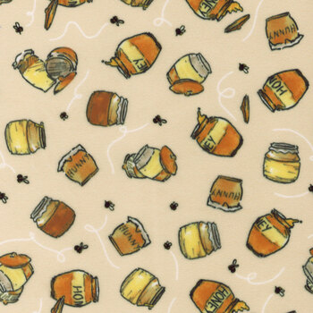 Classic Winnie Minky 8769MK-34 Taupe by W.A. Dodge for Studio E Fabrics, Image