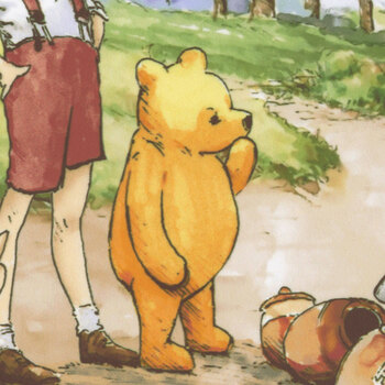 Classic Winnie - Minky 8772PMK-66 Panel by W.A. Dodge for Studio E Fabrics, Image