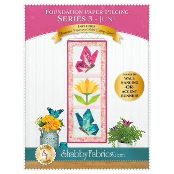 Foundation Paper Piecing Series 3 - June Pattern, Image