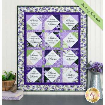   Forever Sisters Charm Quilt Kit - Georgina, Image