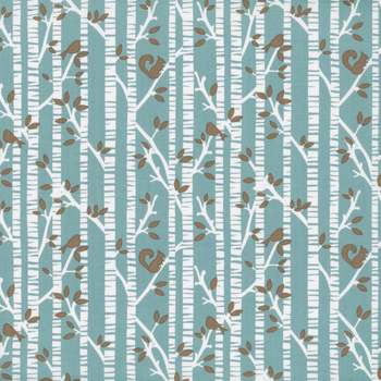 Winter Whispers 4253-72 Med. Blue by Elsie Ess for Blank Quilting Corporation, Image