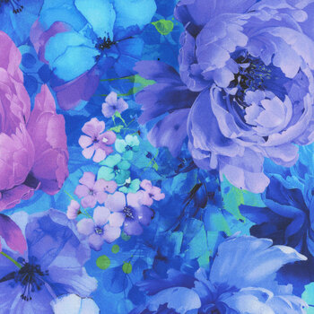 Bellagio FLORA-CD3581 MULTI by Chong-A Hwang for Timeless Treasures Fabrics, Image