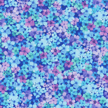 Bellagio FLORA-CD3585 MULTI by Chong-A Hwang for Timeless Treasures Fabrics, Image