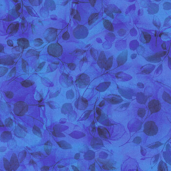 Bellagio FLORA-CD3586 ROYAL by Chong-A Hwang for Timeless Treasures Fabrics, Image