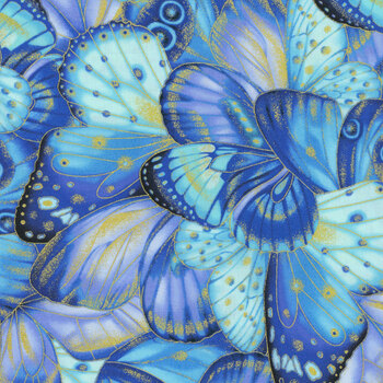 Escapade CM3795 MULTI by Chong-A Hwang for Timeless Treasures Fabrics, Image