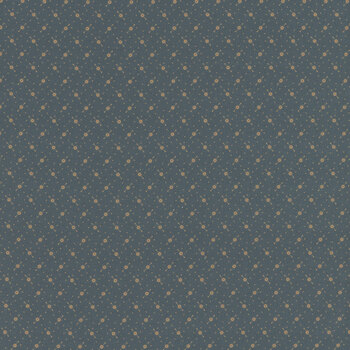 Prairie Dry Goods II R171654D-NAVY by Pam Buda for Marcus Fabrics, Image
