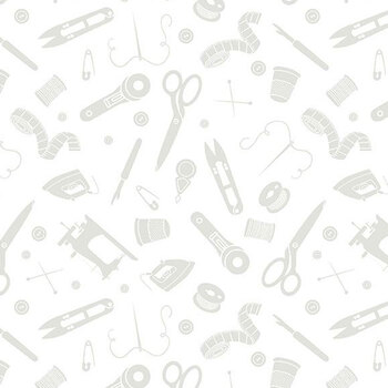Essentials Sew Happy 2 39192-100 Sewing Essentials by Wilmington Prints, Image