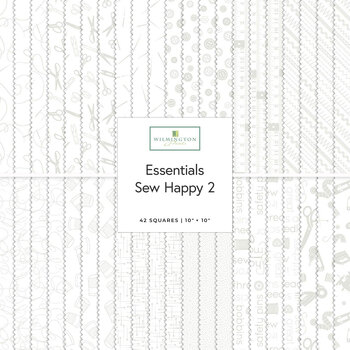 Essentials Sew Happy 2  10 Karat Gems by Wilmington Prints, Image