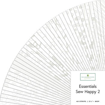 Essentials Sew Happy 2  40 Karat Gems by Wilmington Prints, Image