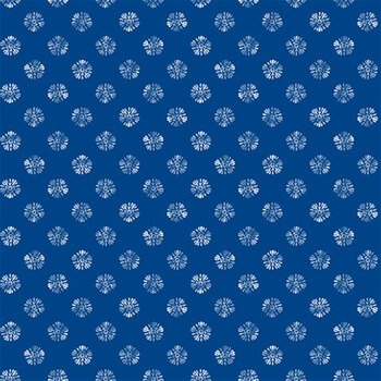 Amalfi Coast W105-009-570 Dk Blue/White by Susan Winget for White Owl Textiles, Image