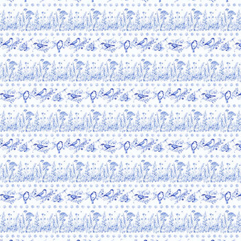 Amalfi Coast W105-001-055 Multi by Susan Winget for White Owl Textiles, Image