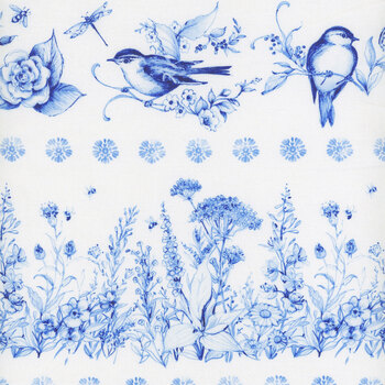 Amalfi Coast W105-001-055 Multi by Susan Winget for White Owl Textiles, Image