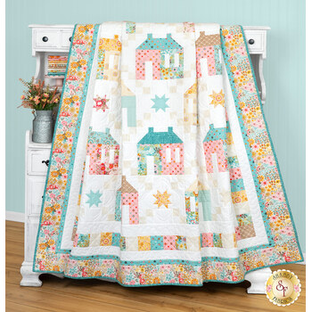 Maisons de Patchwork Quilt Kit - RESERVE, Image