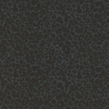 Wild Garden W100-010-777 Black by Nicole Tamarin for White Owl Textiles, Image