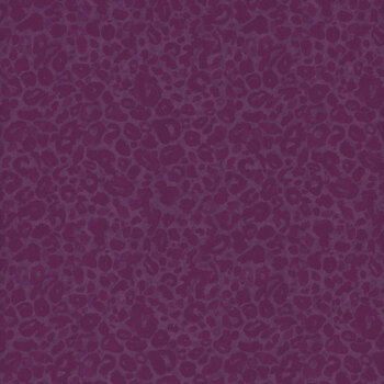 Wild Garden W100-010-444 Purple by Nicole Tamarin for White Owl Textiles, Image