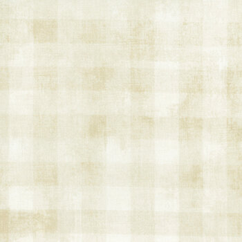 Essentials Dry Brush Checks 89289-102 Whipped Cream by Danhui Nai for Wilmington Prints, Image