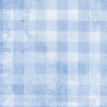 Essentials Dry Brush Checks 89289-400 Pale Blue by Danhui Nai for Wilmington Prints, Image
