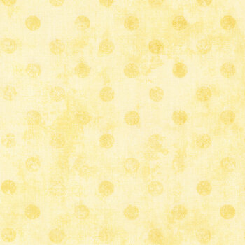Essentials Dry Brush Dots 89290-500 Soft Yellow by Danhui Nai for Wilmington Prints, Image