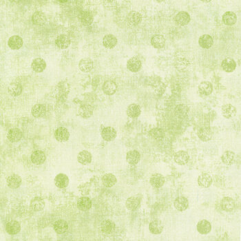 Essentials Dry Brush Dots 89290-700 Pale Lime by Danhui Nai for Wilmington Prints, Image