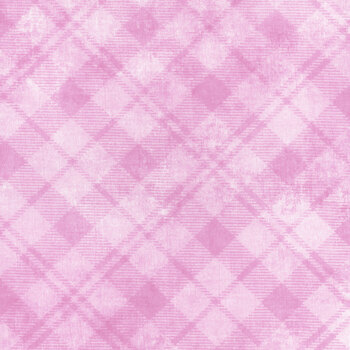 Essentials Dry Brush Plaid 89291-300 Pale Pink by Danhui Nai for Wilmington Prints, Image