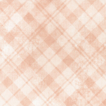 Essentials Dry Brush Plaid 89291-800 Pale Apricot by Danhui Nai for Wilmington Prints, Image