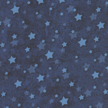 Star Spangled 108" STSW-6170-DB Dark Blue by P&B Textiles, Image