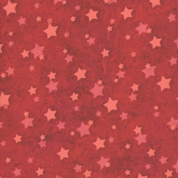 Star Spangled 108" STSW-6170-R Red by P&B Textiles, Image
