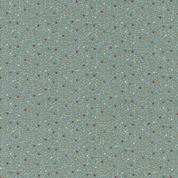 Farmer's Daughter A-10079-B Dewdrop Blue by Laundry Basket Quilts for Andover Fabrics, Image