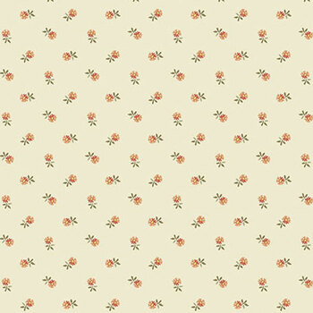 Farmer's Daughter A-10087-L Field Cream by Laundry Basket Quilts for Andover Fabrics, Image