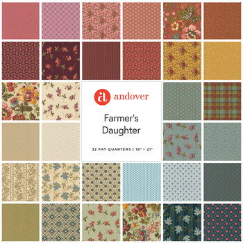 Farmer's Daughter  Fat Quarter Bundle Laundry Basket Quilts for Andover Fabrics
