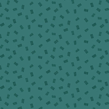 Moody Hues A-10009-T Teal by Nancy Rink for Andover Fabrics, Image