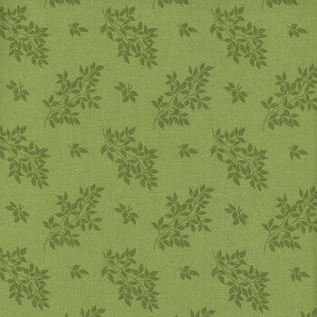 Moody Hues A-10010-G Green by Nancy Rink for Andover Fabrics, Image