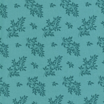 Moody Hues A-10010-T Teal by Nancy Rink for Andover Fabrics, Image