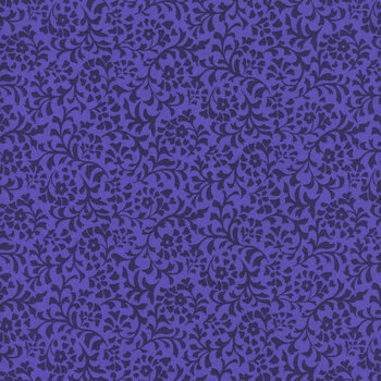 Moody Hues A-10014-B Blue by Nancy Rink for Andover Fabrics, Image