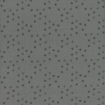 Moody Hues A-10016-C1 Dk Gray by Nancy Rink for Andover Fabrics, Image