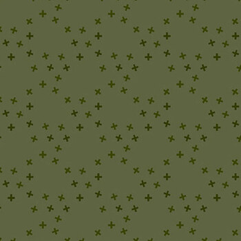 Moody Hues A-10016-G Green by Nancy Rink for Andover Fabrics, Image