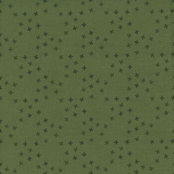 Moody Hues A-10016-G Green by Nancy Rink for Andover Fabrics, Image