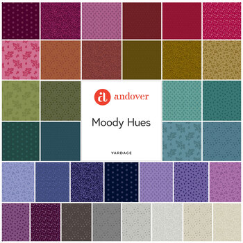 Moody Hues  Yardage by Nancy Rink for Andover Fabrics, Image