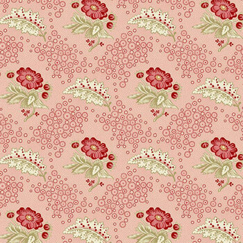 Forest Glen A-10053-E Pink Quartz by Renee Nanneman for Andover Fabrics, Image