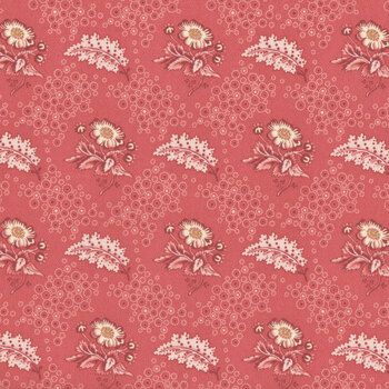Forest Glen A-10053-R Raspberry by Renee Nanneman for Andover Fabrics, Image