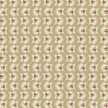 Forest Glen A-10056-V Fog Mist by Renee Nanneman for Andover Fabrics, Image
