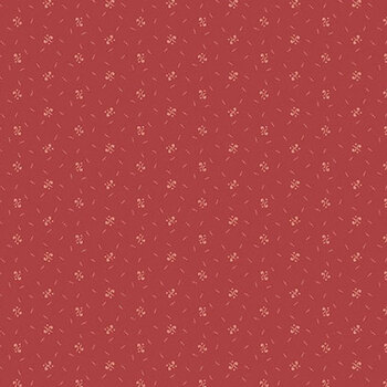 Forest Glen A-10061-R Raspberry by Renee Nanneman for Andover Fabrics, Image