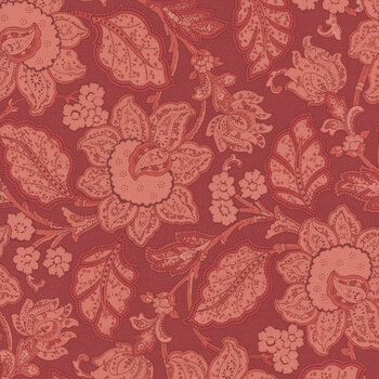 Forest Glen 108" Wide AW-10066-R Raspberry by Renee Nanneman for Andover Fabrics, Image