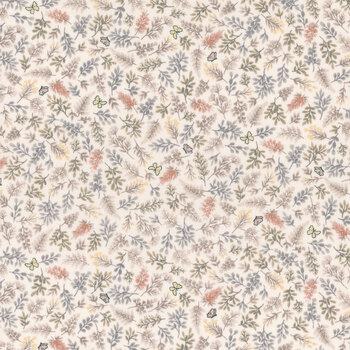 Little Ones MU-192-C Coral by Makower UK for Andover Fabrics, Image