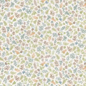 Little Ones MU-192-Q Cream by Makower UK for Andover Fabrics, Image