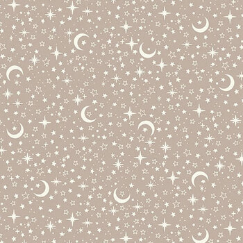 Little Ones MU-195-S Brown by Makower UK for Andover Fabrics, Image