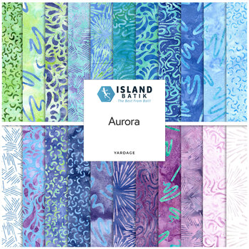 Aurora  Yardage by Studio 180 for Island Batik, Image